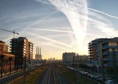 Beautiful view of Badalona